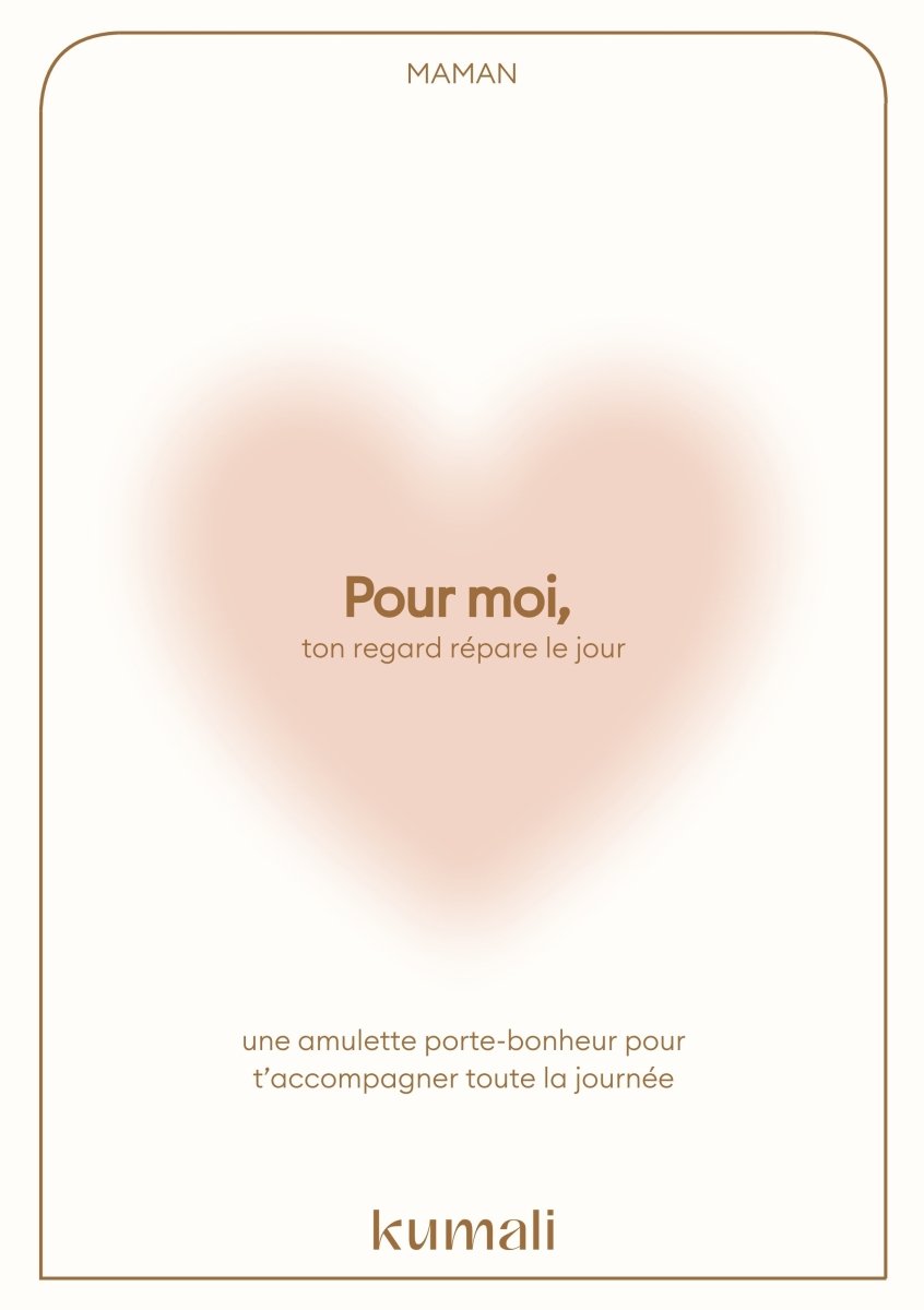 Un bijou, une pensée, un merci - Kumali Paris