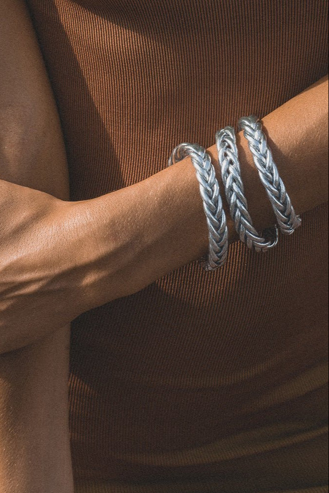 Kumali Tressé Argent - Kumali Paris