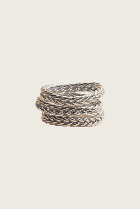 Kumali Tressé Argent - Kumali Paris