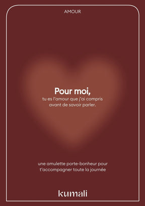Un bijou, une pensée, un merci - Kumali Paris